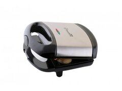 Sandwich-maker Hausberg HB-3520, 750 W, Negru+Inox, model grill